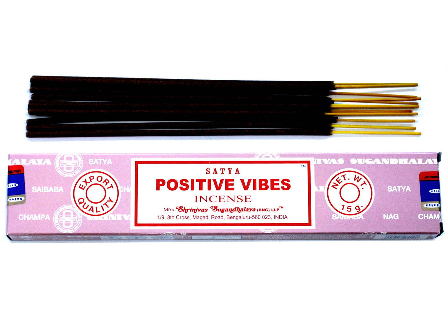 Satya Incense Sticks - Positive Vibes
