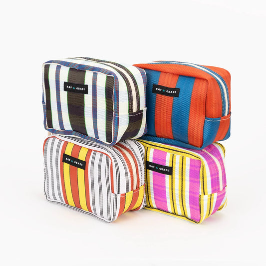 Raf & Grace Red/Yellow Wash Bag