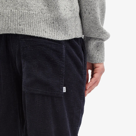 Wax London Kurt Trouser Jumbo Cord Navy
