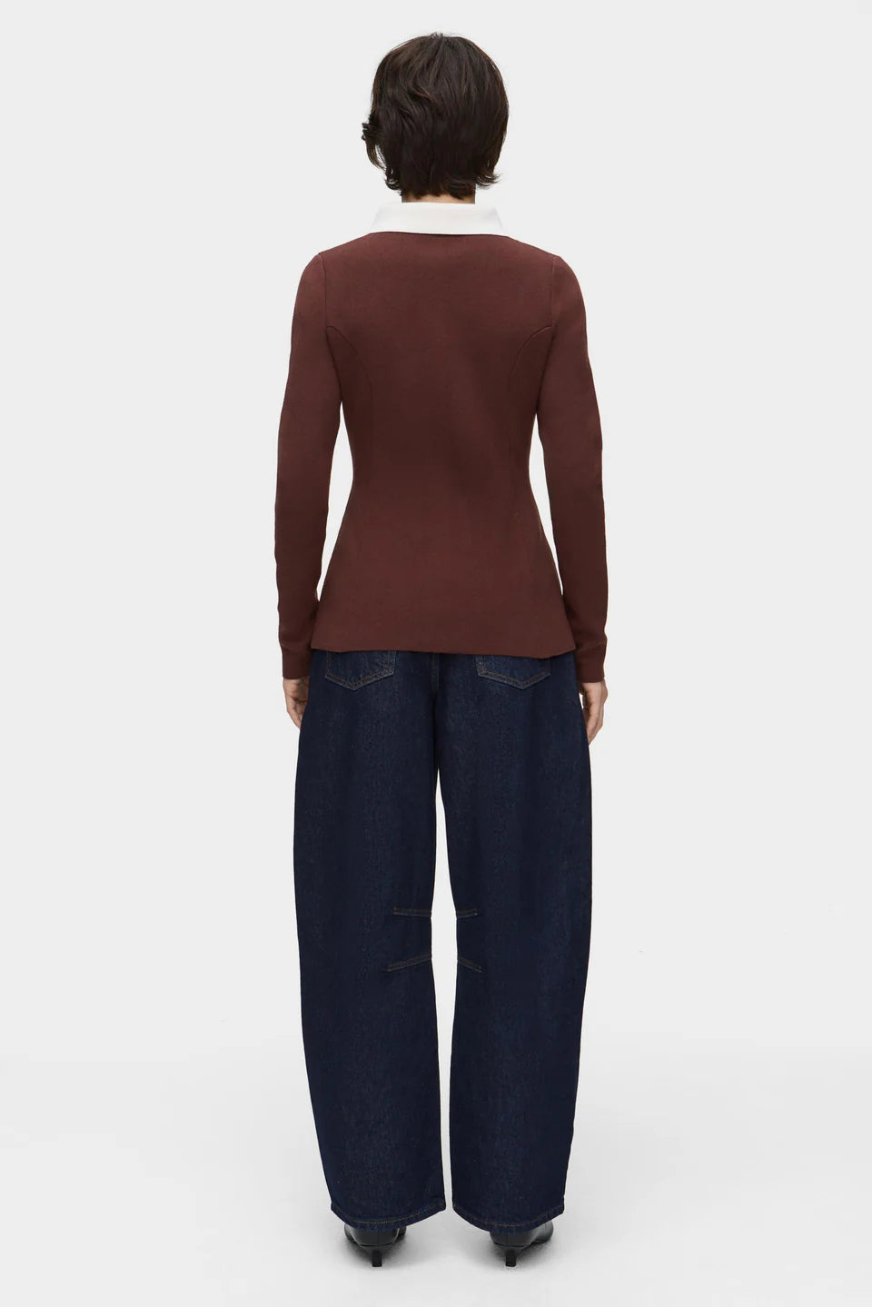 Isobel Zip Collar Knit