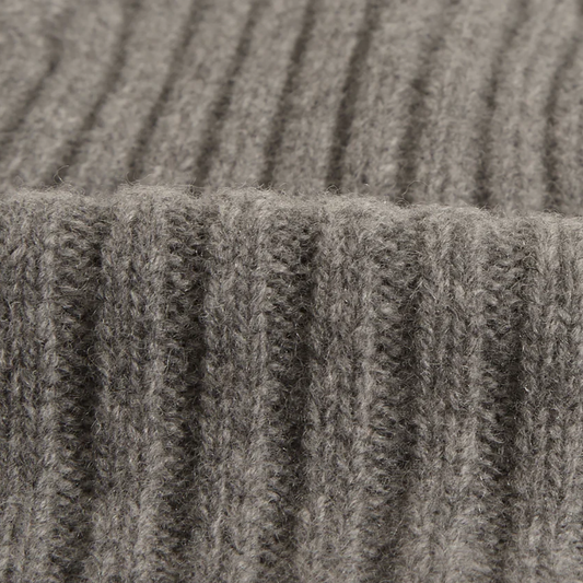 Wax London Belvoir Grey Fisherman Beanie