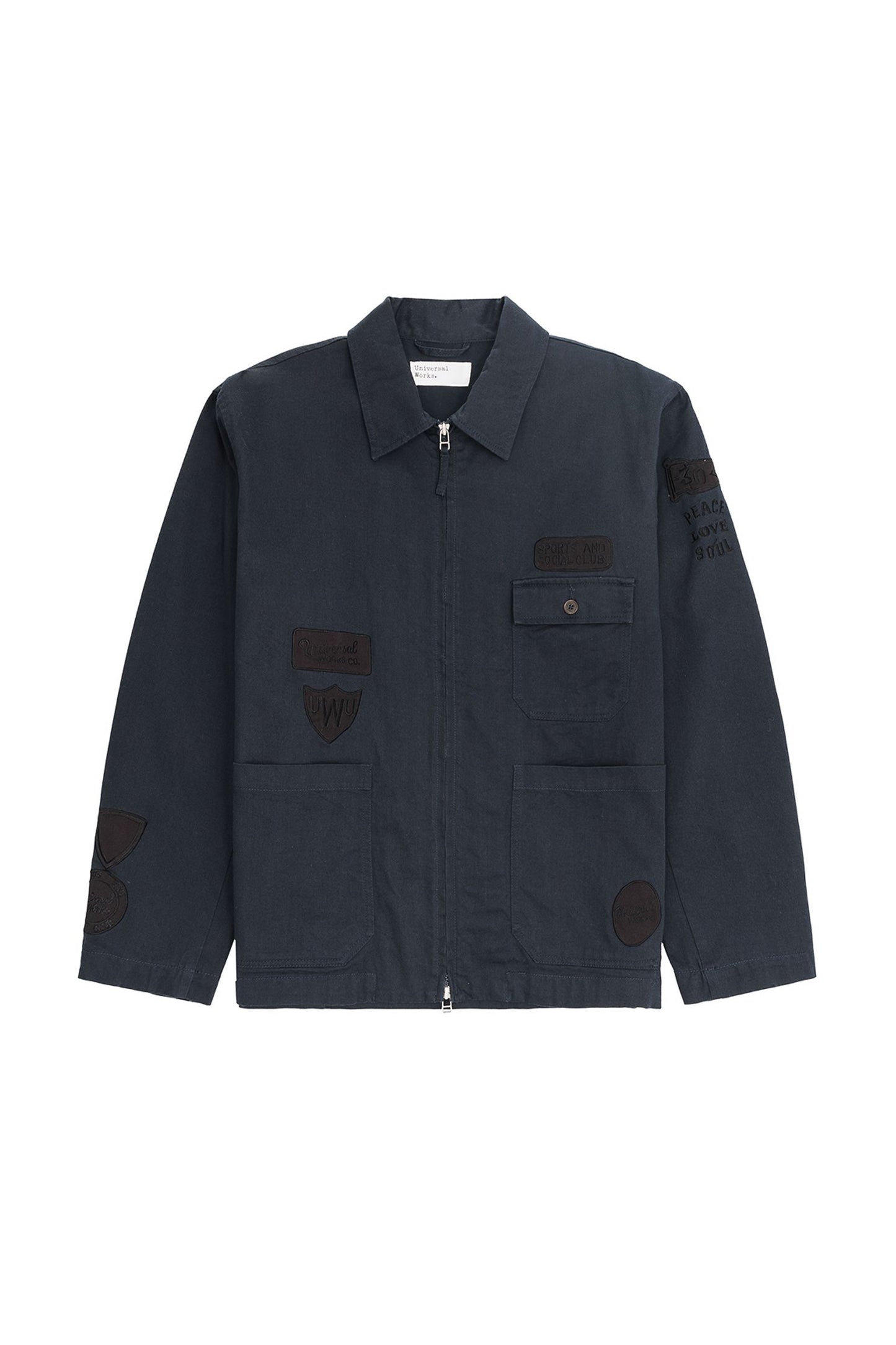 Universal Works Gower Jacket Embroidered