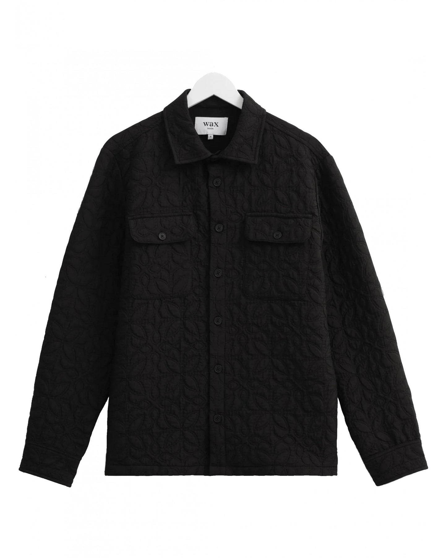 Lomond Jacquard Overshirt Black