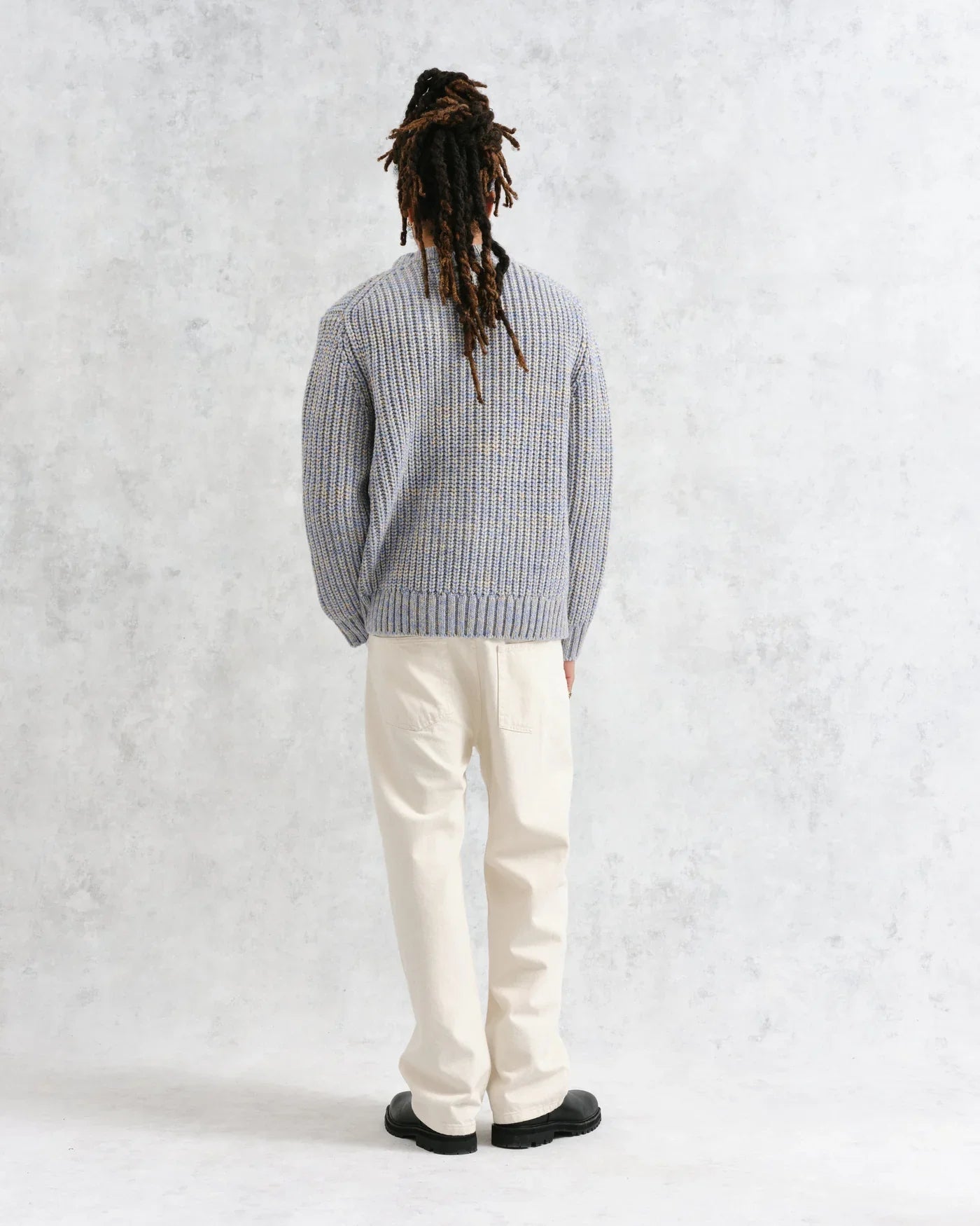 Wilde Blue Heavyweight Knit Jumper