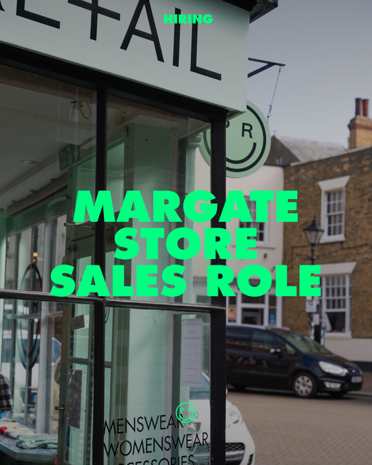 We're Hiring! Margate Store Sales Role