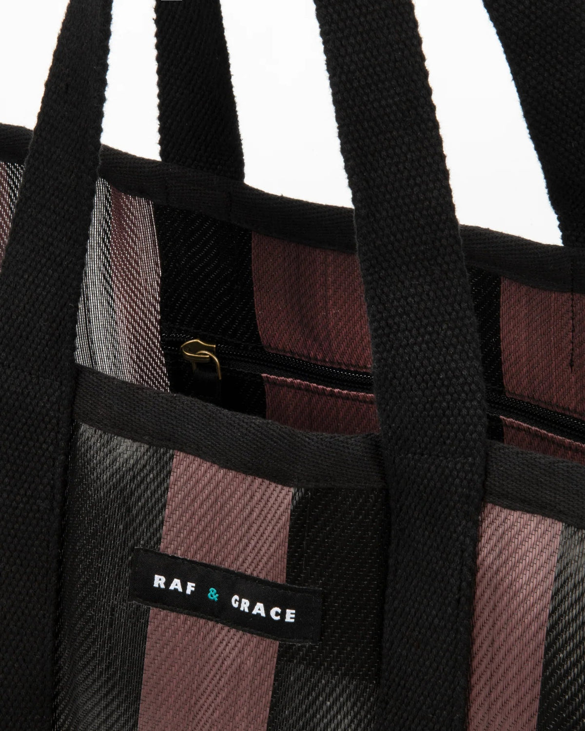 Raf And Grace Large Shopper Bag Brown/Black