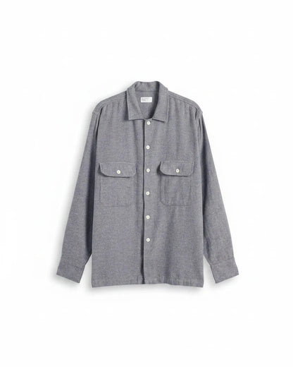 Universal Works Utility Shirt Alaska Cotton Navy