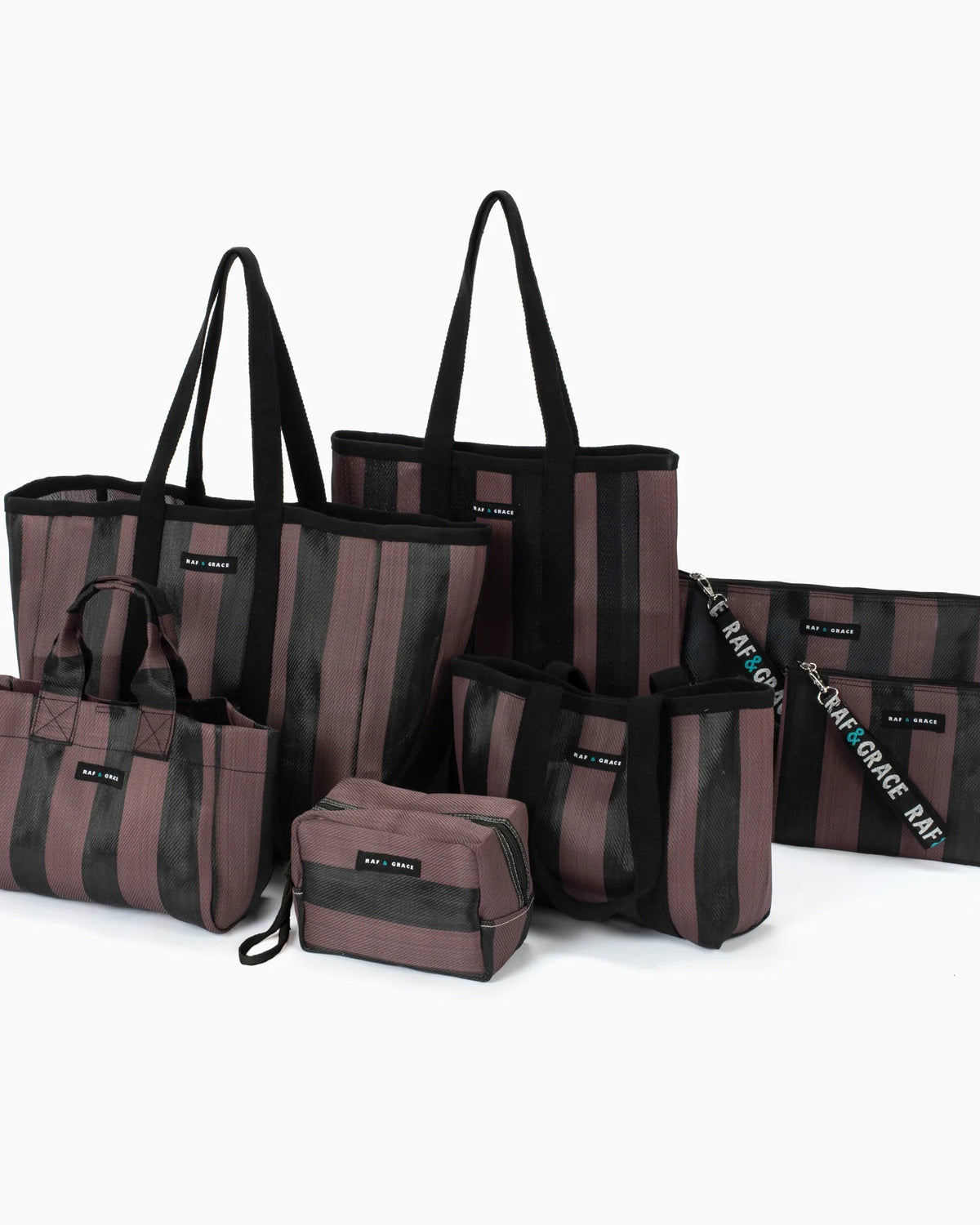Raf And Grace Large Shopper Bag Brown/Black