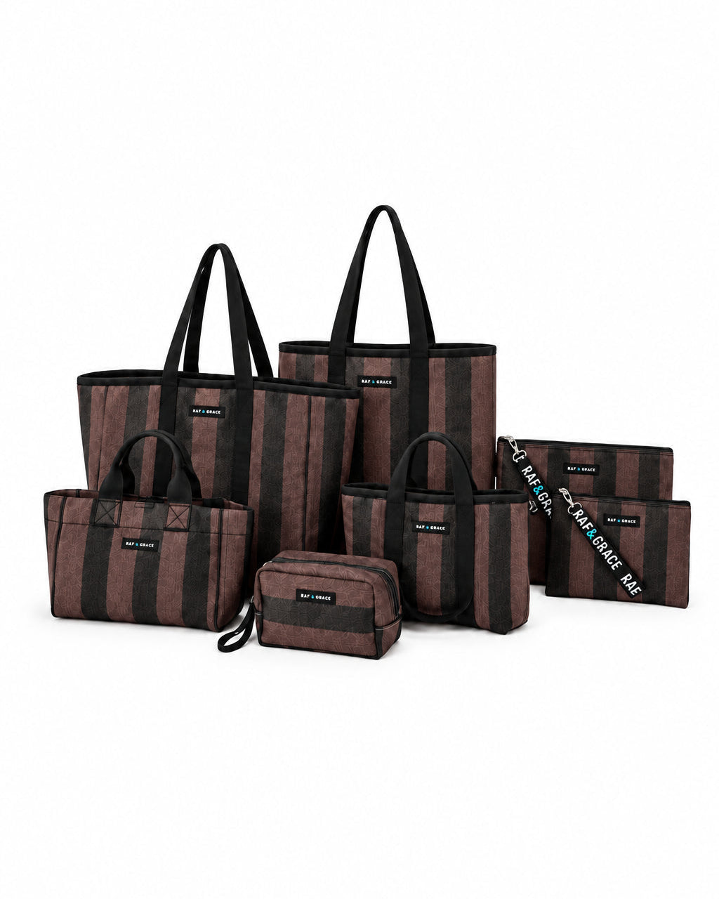 Raf & Grace Tote Bag Brown/Black