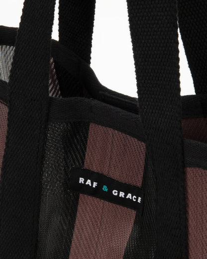 Raf And Grace Large Shopper Bag Brown/Black