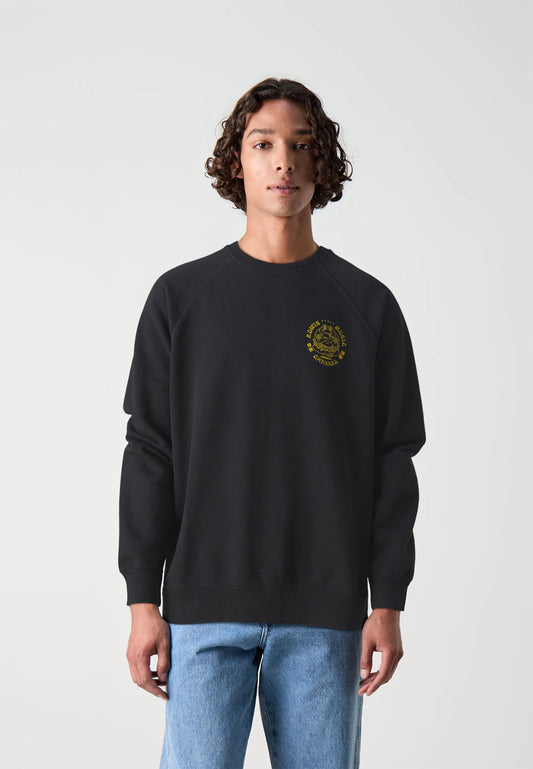 Edwin Music Channel Sweatshirt in Black