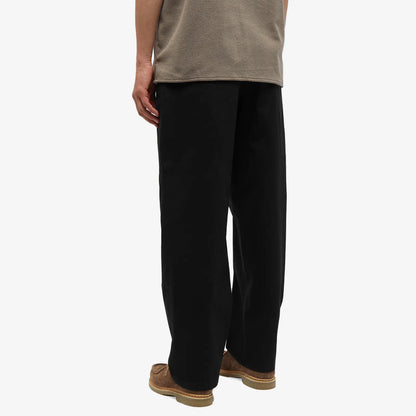 Milo Trouser Black Cotton Twill