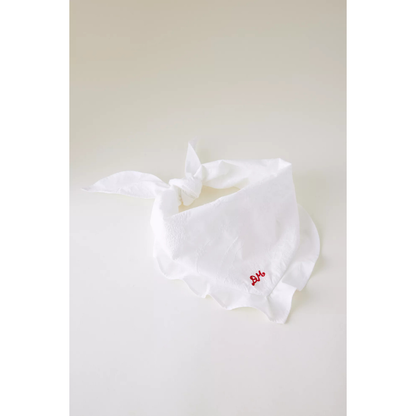 FAN FAN HEAD SCARF IN PATCHWORK EMBROIDERY