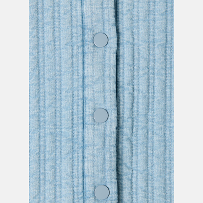 Cotton Quilted Chambray Jacket
