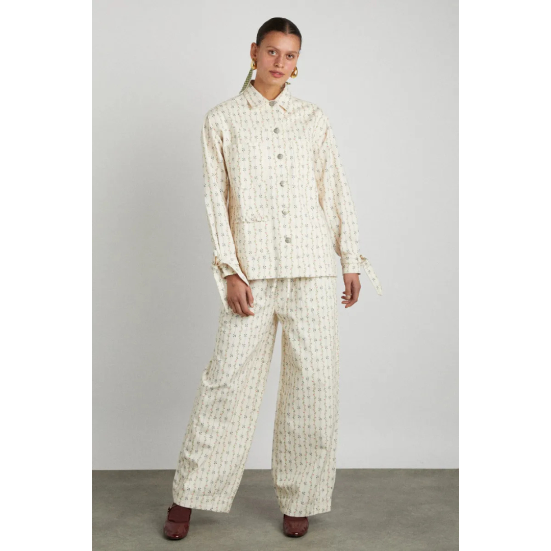 Damson Madder Goodnature Rafe Pant in Floral print