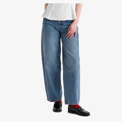 Damson Madder DION JEAN in WASHED BLUE
