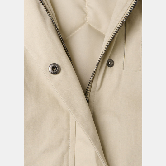 Whistles Fern Waxed Barn Jacket Neutral