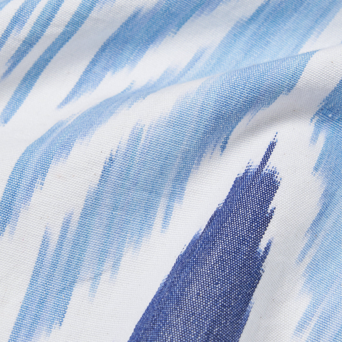 Universal Works James Jacket in Blue Peacock Ikat