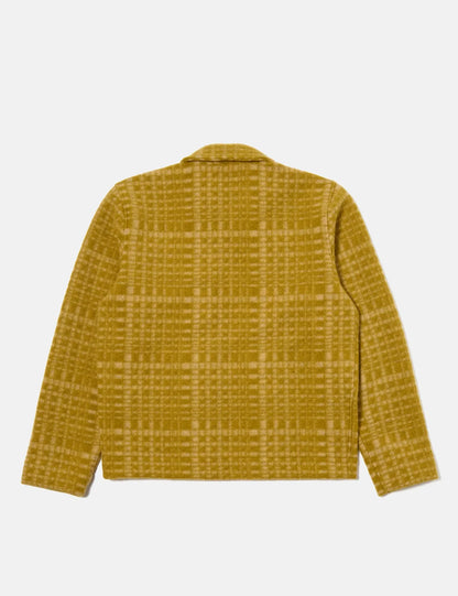Universal Works Zip Uniform Jacket Telepass Fleece Yellow