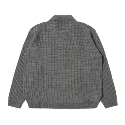 Universal Works Charlie Cardigan Textured Merino