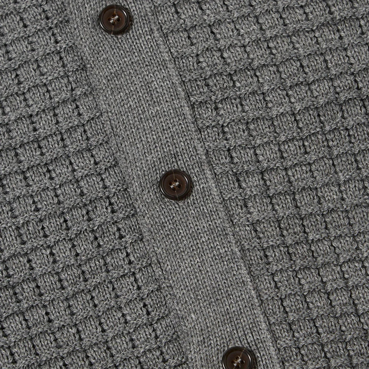 Universal Works Charlie Cardigan Textured Merino