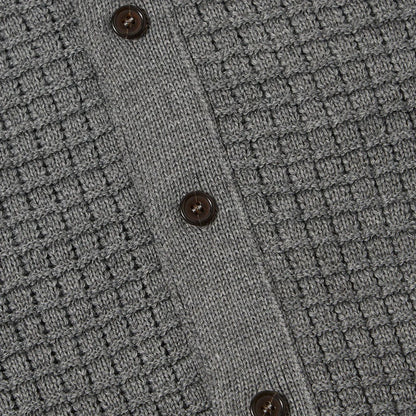 Universal Works Charlie Cardigan Textured Merino