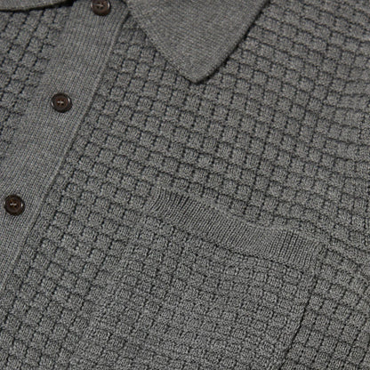Universal Works Charlie Cardigan Textured Merino