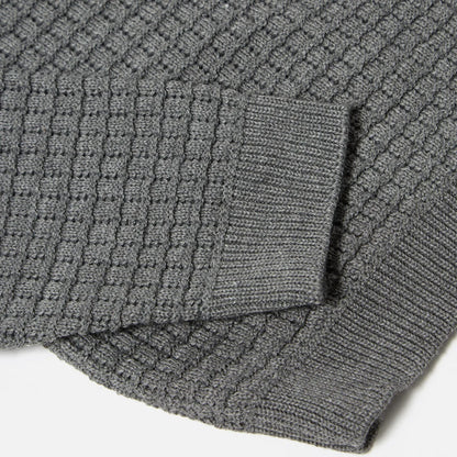 Universal Works Charlie Cardigan Textured Merino