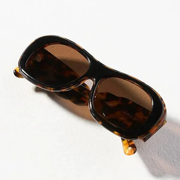 Damson Madder Oversized Navigator Sunglasses