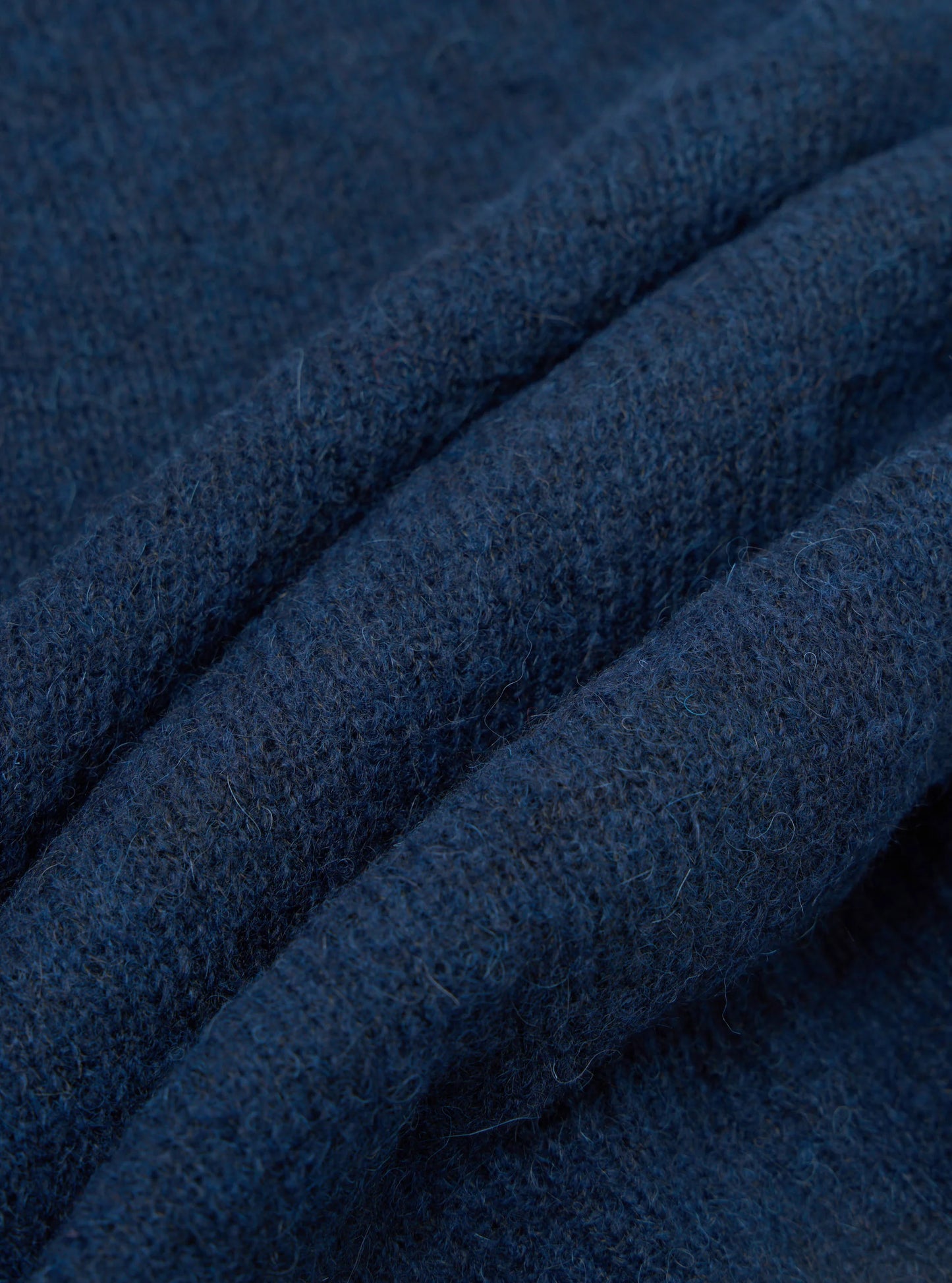 Universal Works David Cardigan Alpaca Knit Navy
