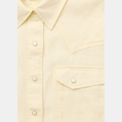 Linen Western Detail Shirt