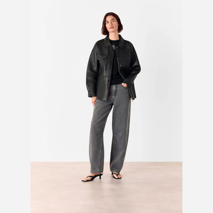 Horseshoe Barrel Leg Jean