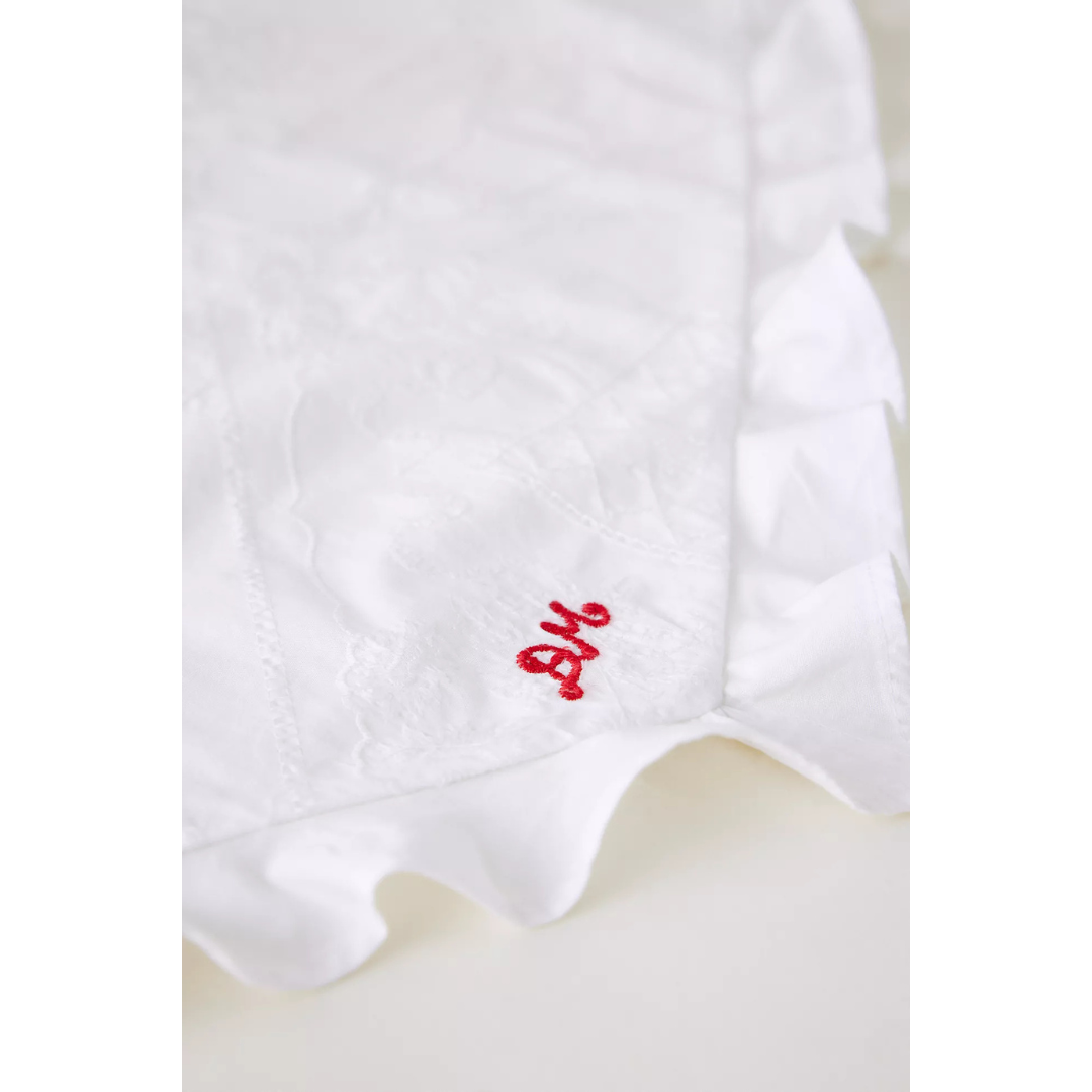 FAN FAN HEAD SCARF IN PATCHWORK EMBROIDERY