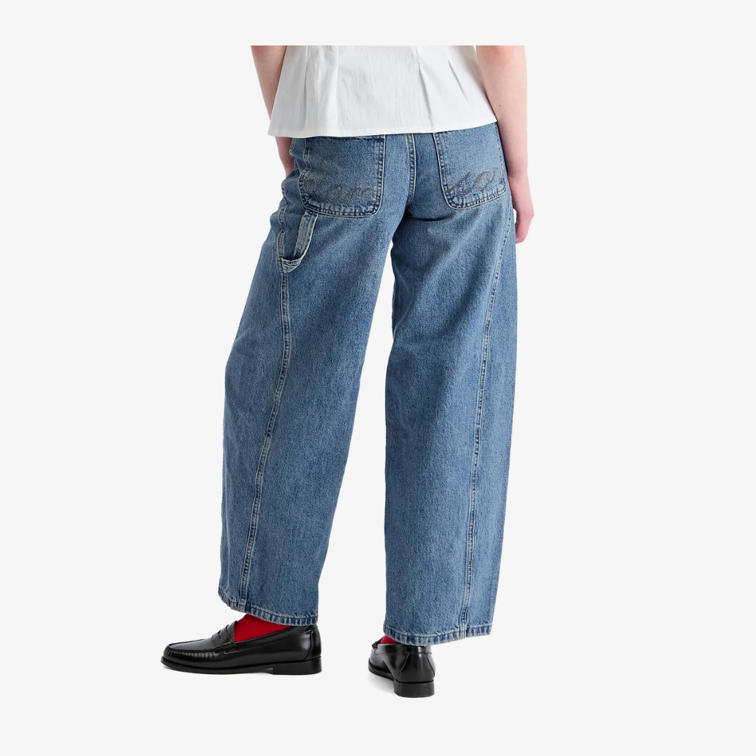 Damson Madder DION JEAN in WASHED BLUE