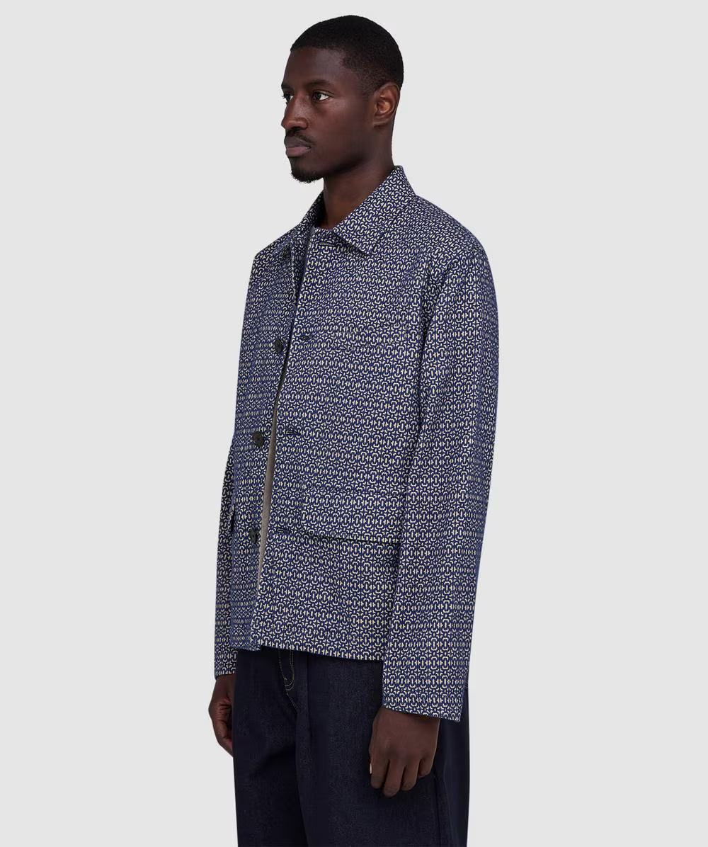 Universal Works Warmus Jacket Derek Twill Navy