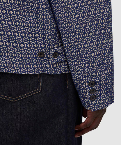Universal Works Warmus Jacket Derek Twill Navy