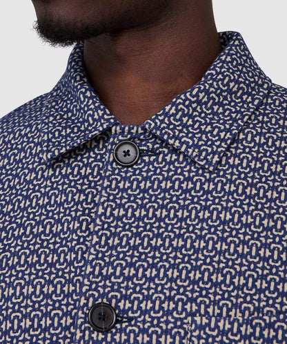 Universal Works Warmus Jacket Derek Twill Navy