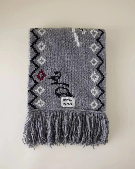 Cecily Scarf - Bunny Intarsia