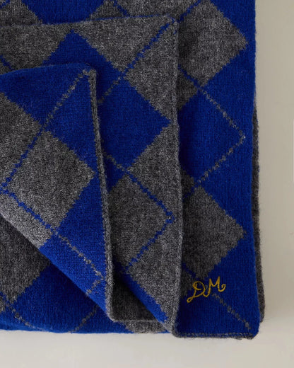 Damson Madder Saskia Scarf - Blue