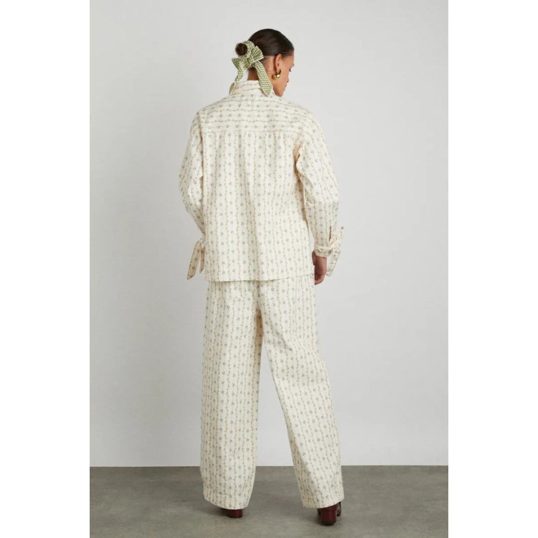 Damson Madder Goodnature Rafe Pant in Floral print
