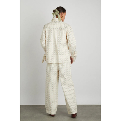 Damson Madder Goodnature Rafe Pant in Floral print