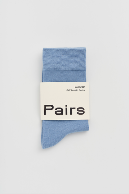 Morning Blue Bamboo Socks