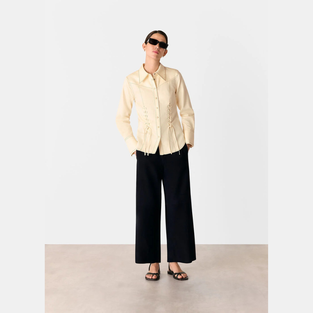 Addison Lace Detail Shirt