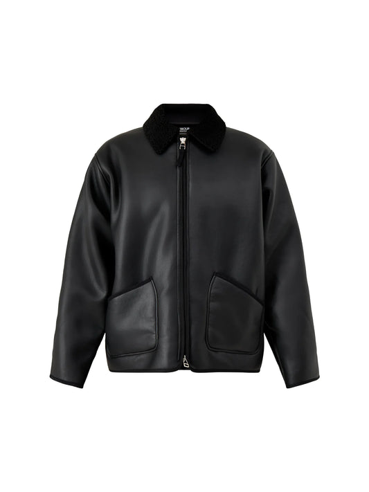Universal Works Gower Jacket Not Shearling Black