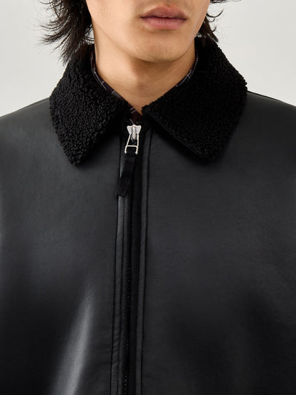 Universal Works Gower Jacket Not Shearling Black