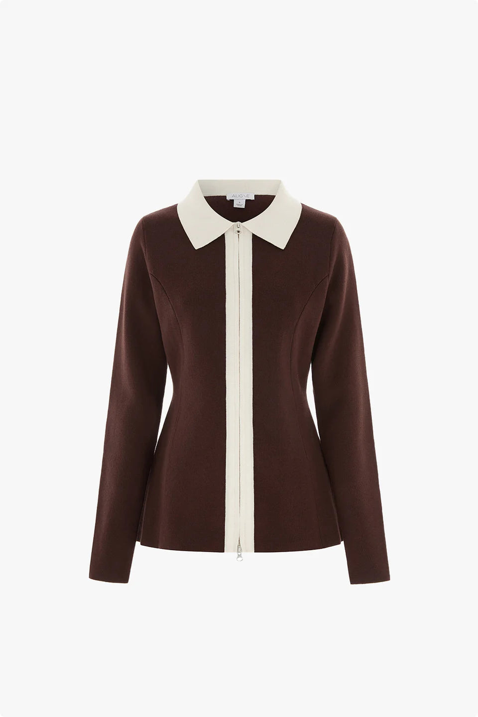 Isobel Zip Collar Knit