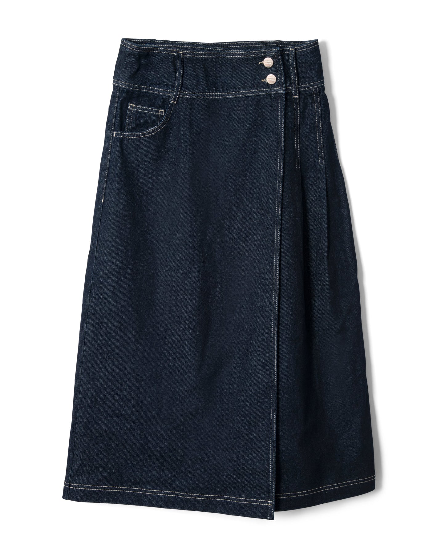 Raye Denim Skirt - Dark Indigo