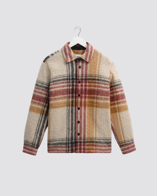 Wax London Nolan Overshirt - Brown