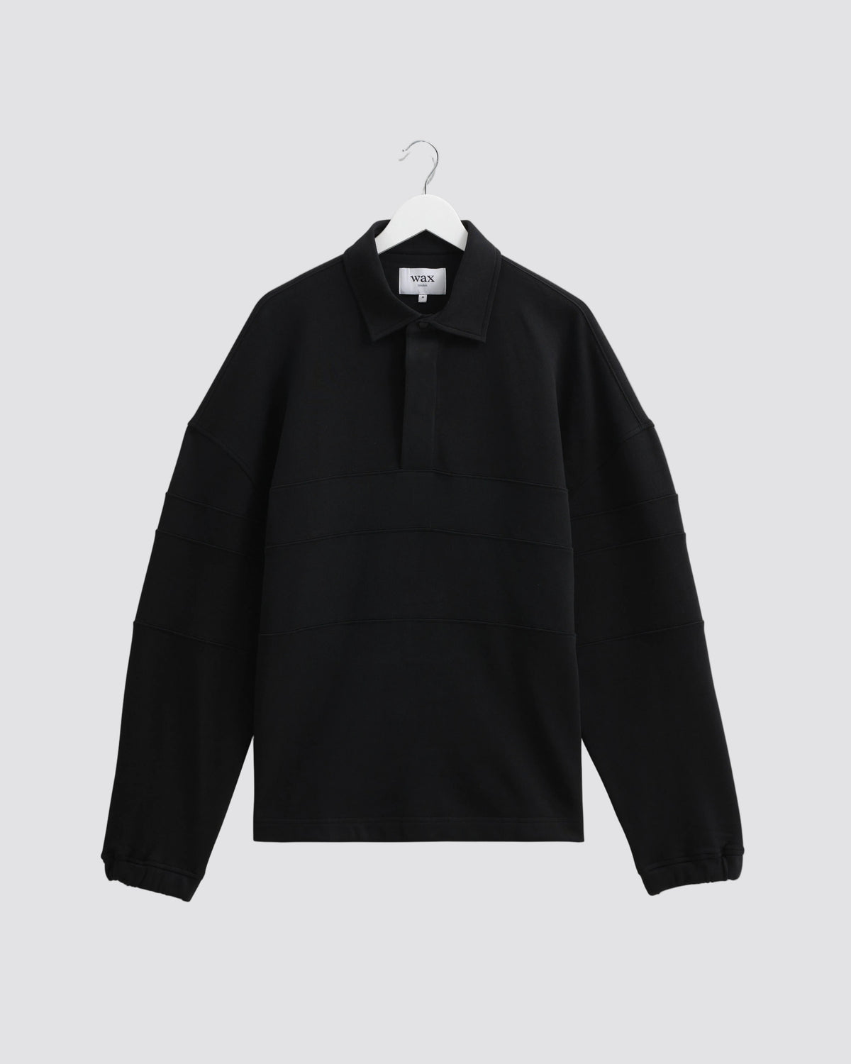 Wax London Blen Rugby Shirt - Black