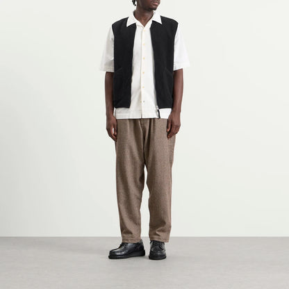 Universal Works Military Liner Gilet Not Shearling Black